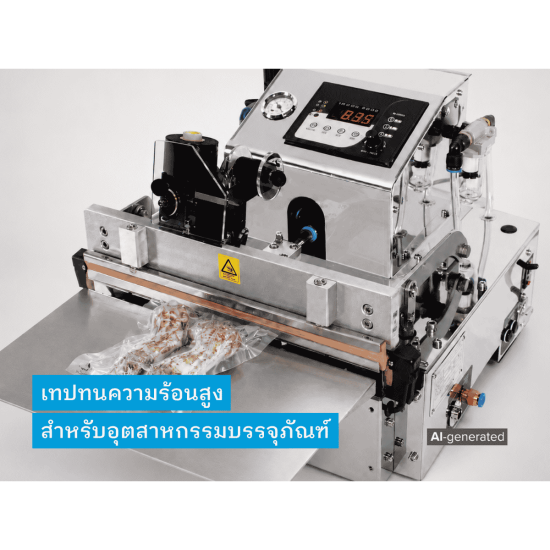 บริษัทนำเข้าเทปอุตสาหกรรม - tesa - เทปสำหรับอุตสาหกรรมบรรจุภัณฑ์ เช่น เครื่องซีลสูญญากาศ